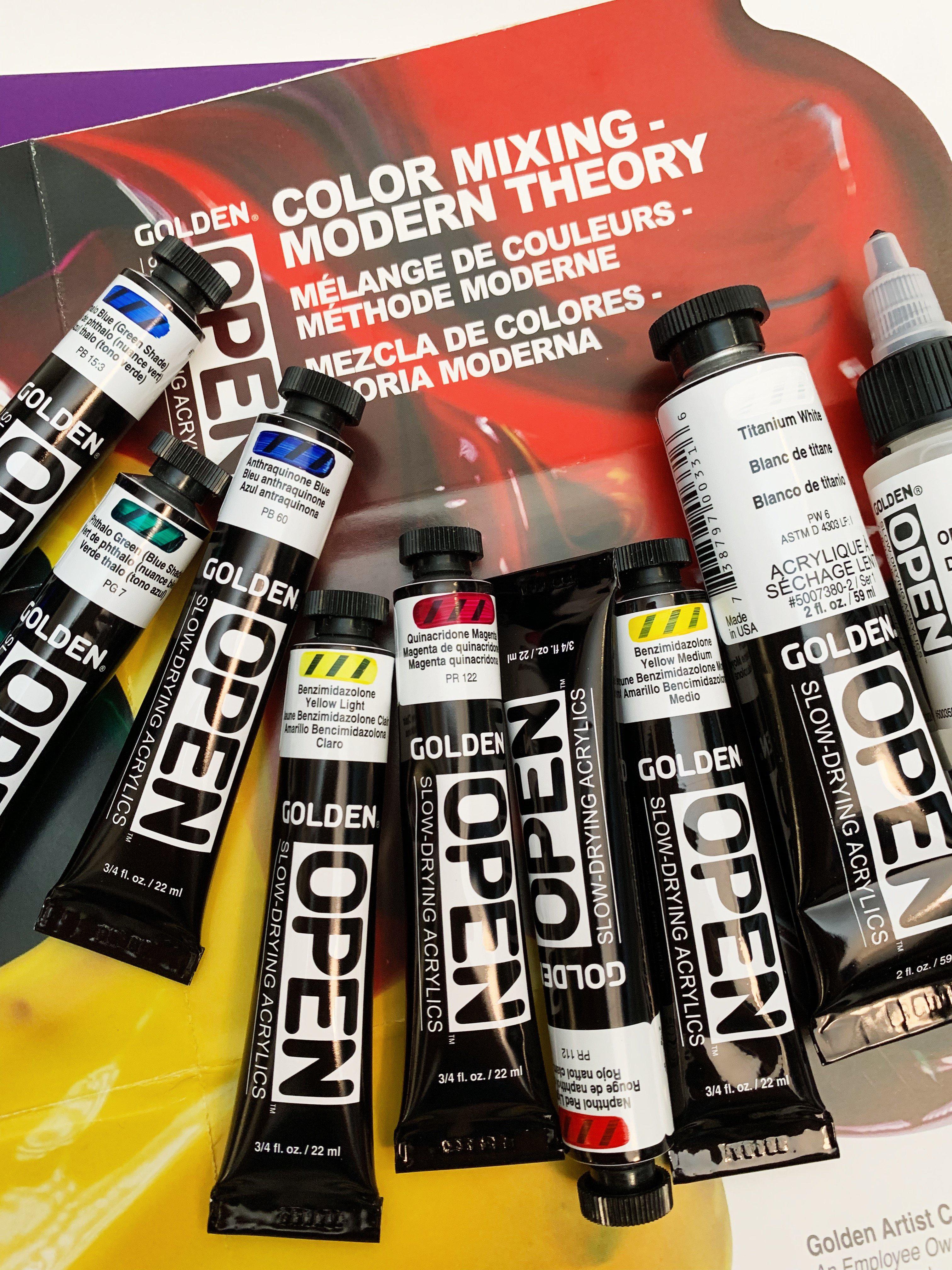 Product Review: GOLDEN OPEN Acrylic Colors – Sammy Gorin LLC