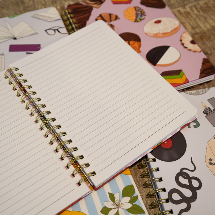 Deli Desserts Spiral Notebook