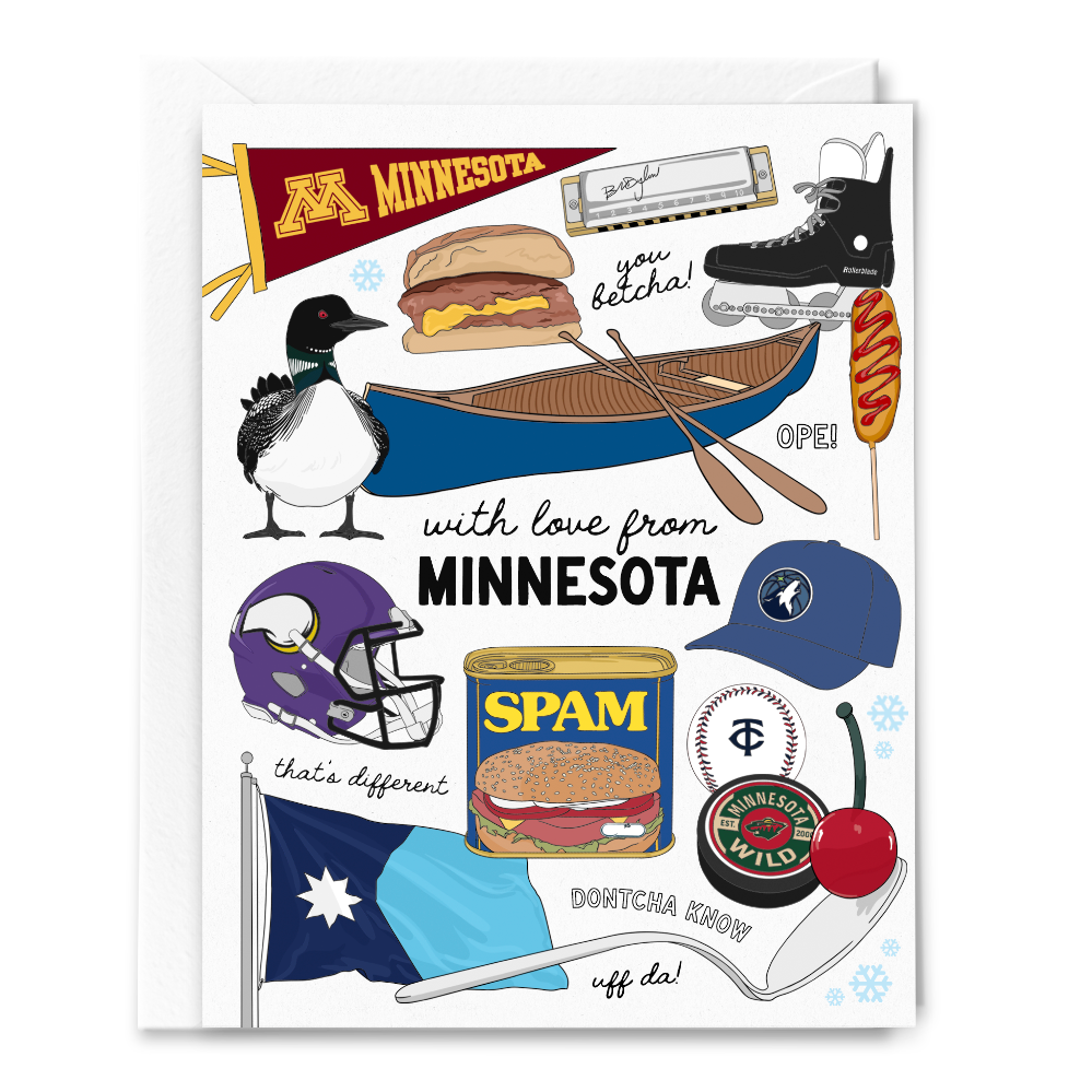With Love from Minnesota Card