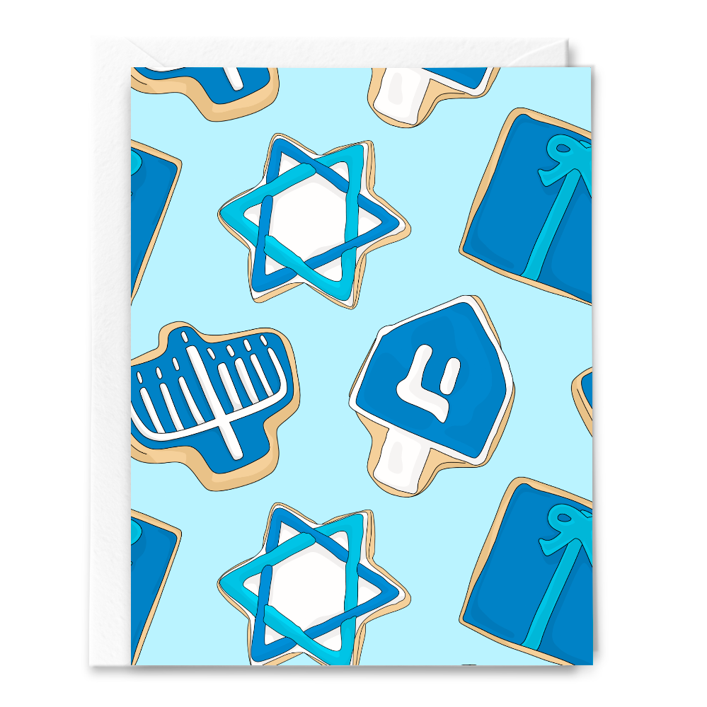 Hanukkah Cookies Card