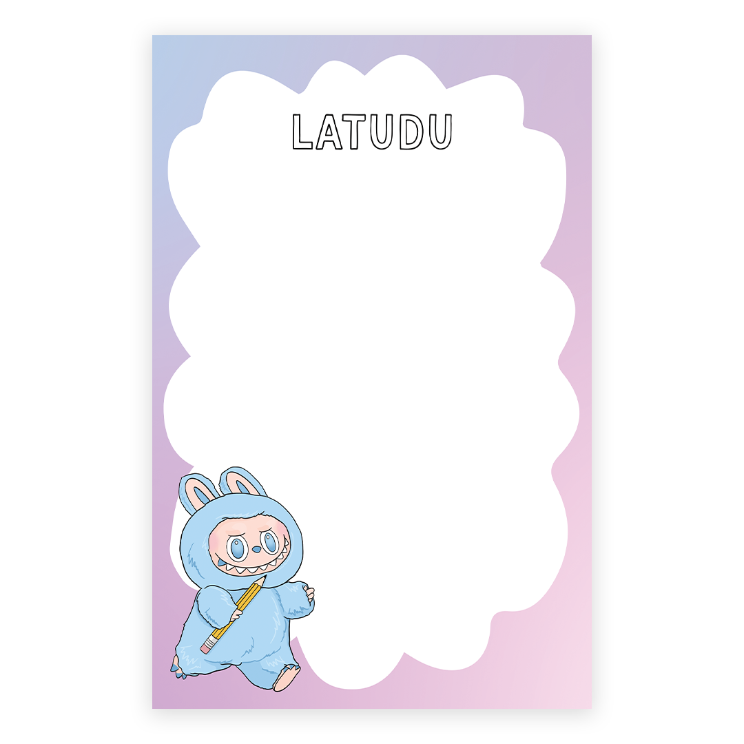 Monster Doll To Do Notepad