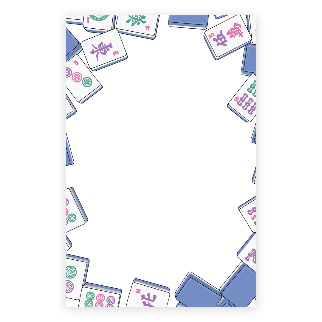 Mahjong Lover Notepad – Sammy Gorin LLC