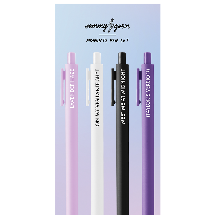 MDNGHTS Gel Pen Set