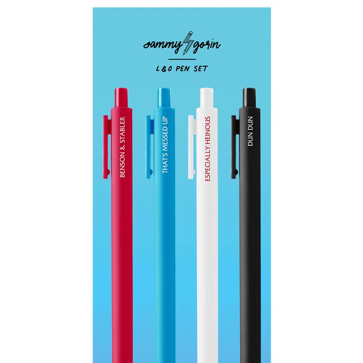 L&amp;O Gel Pen Set
