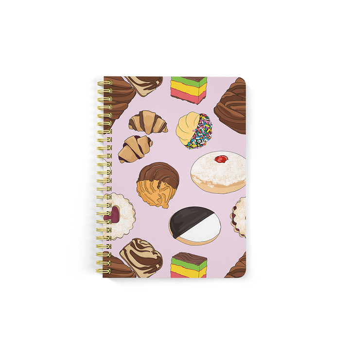 Deli Desserts Spiral Notebook