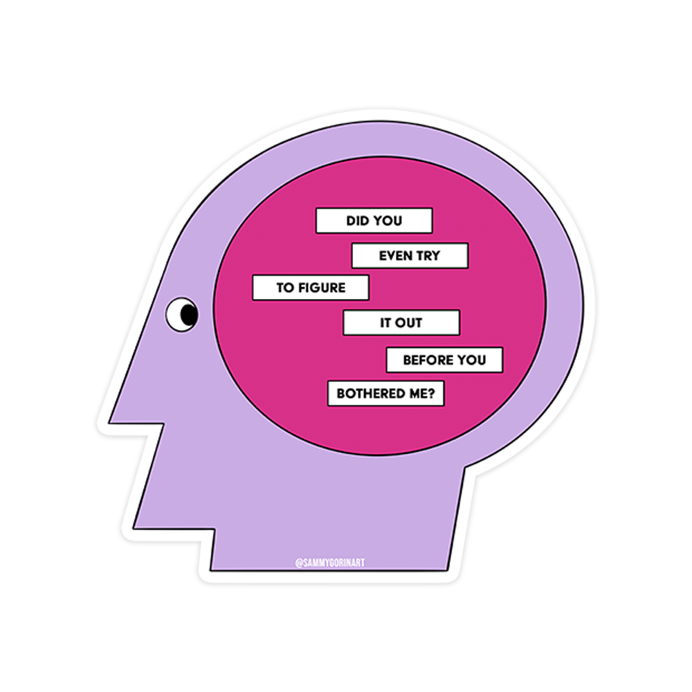 Figure It Out Sticker