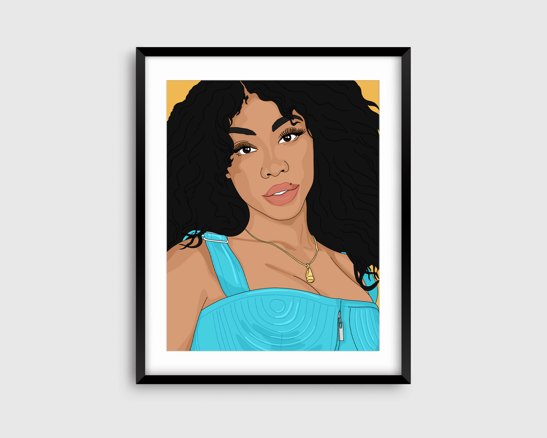 SZA Fine Art Print – Sammy Gorin LLC