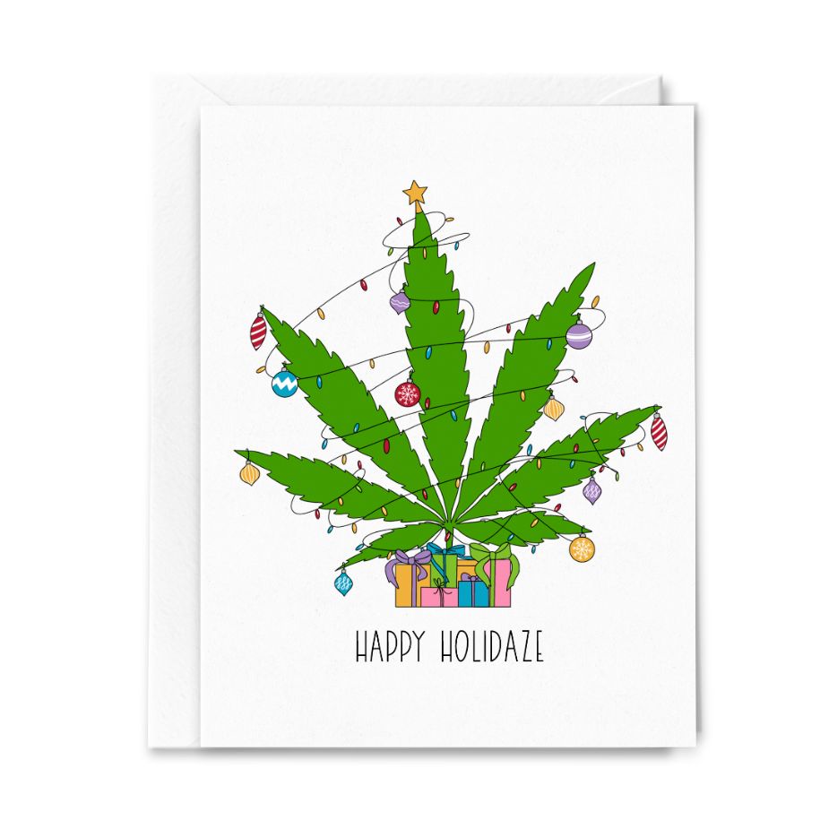 marijuana-christmas-tree-holidaze-card-sammy-gorin-llc