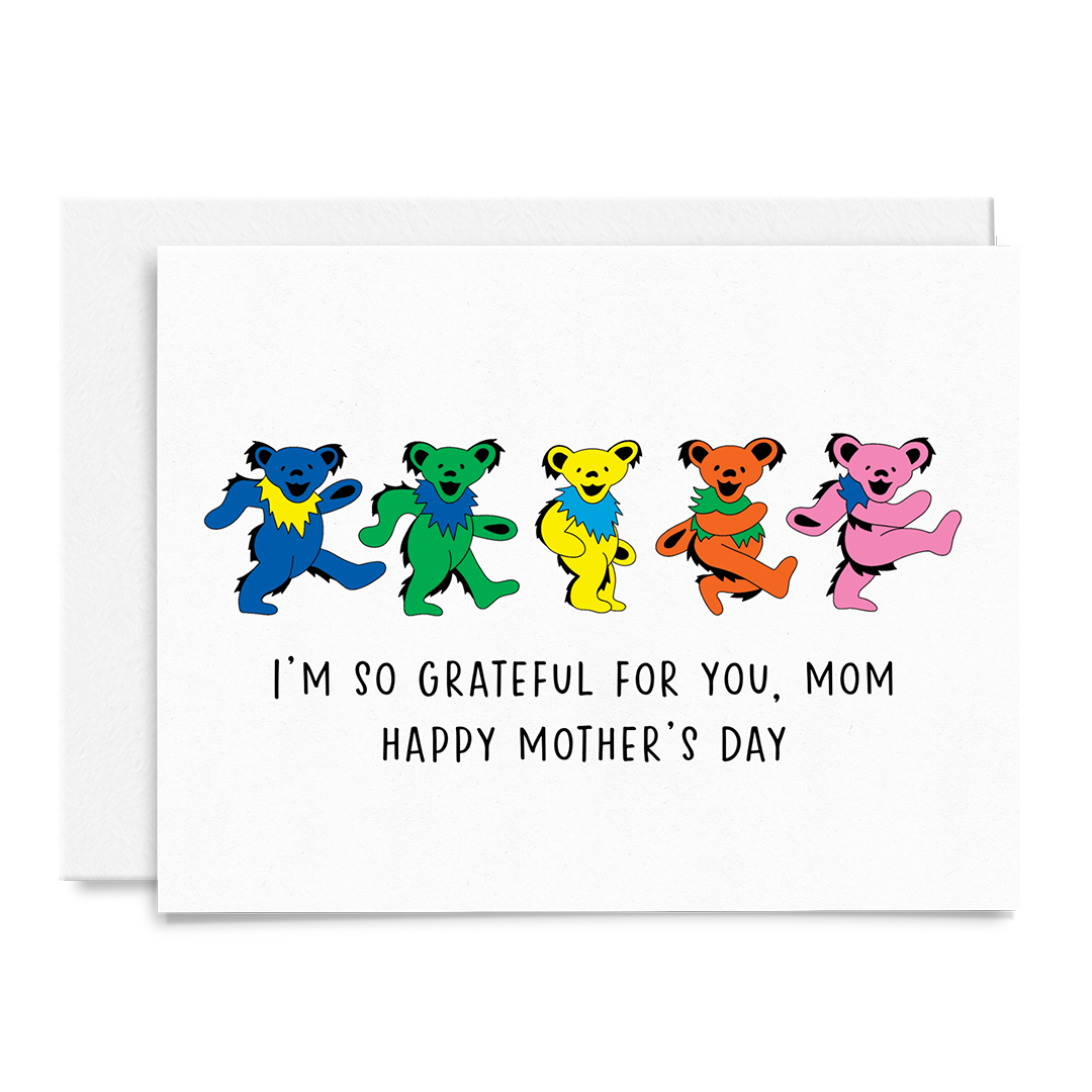 Grateful Dead Mother's Day Card - Sammy Gorin Art
